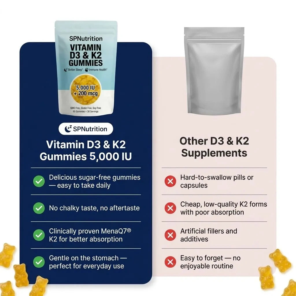 SPNutrition D3 + K2 Gummies