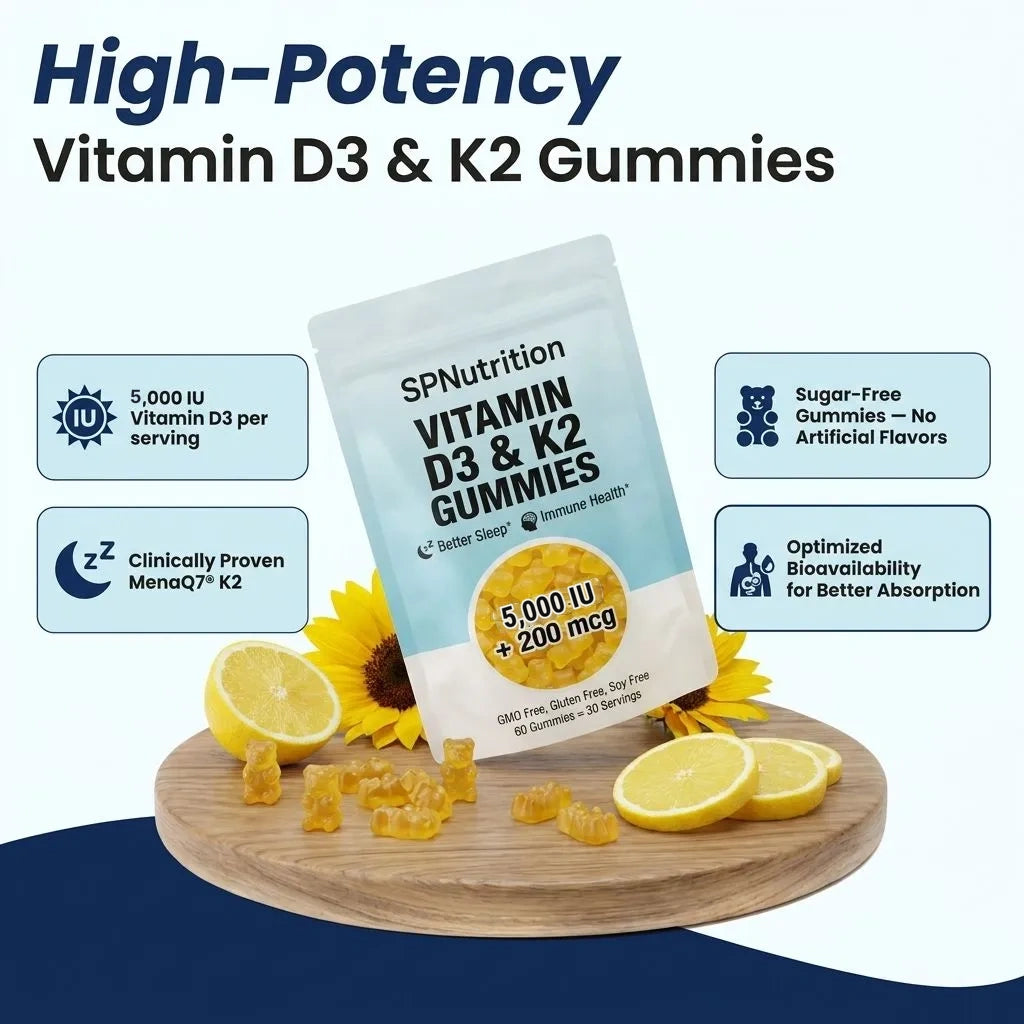 SPNutrition D3 + K2 Gummies