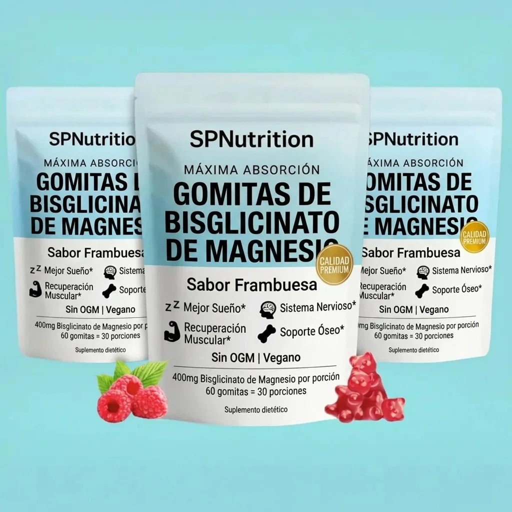 Gominolas de bisglicinato de magnesio de SPNutrition