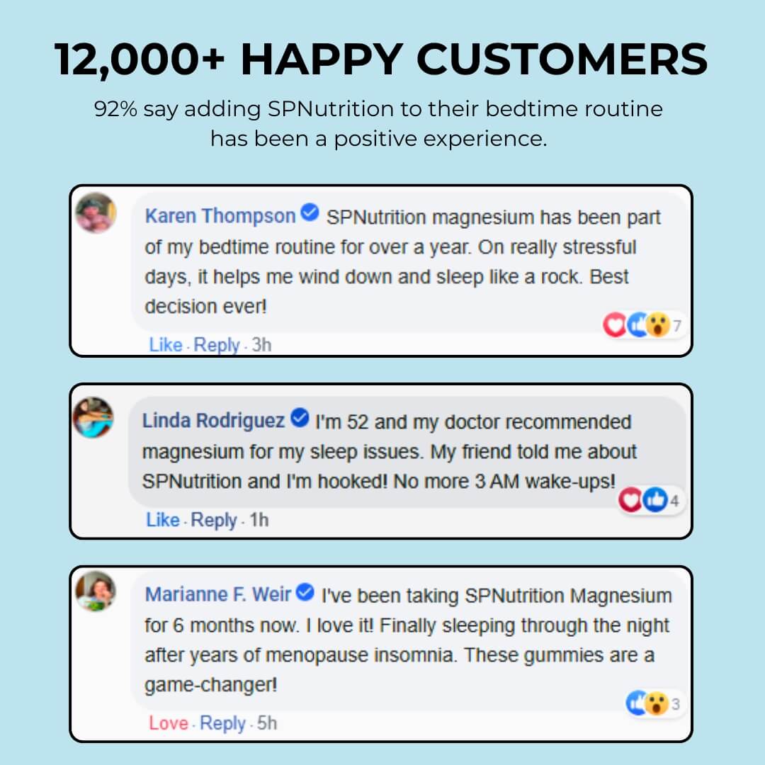 SPNutrition® Magnesium Bisglycinate Gummies